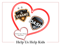 Houston Dash & Dynamo are Sharing Valentine’s Love at Texas Children’s