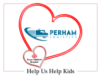 Perham Logistics is Sharing Valentine’s Love at Texas Children’s